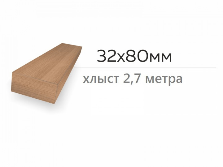 Рейка 32x80